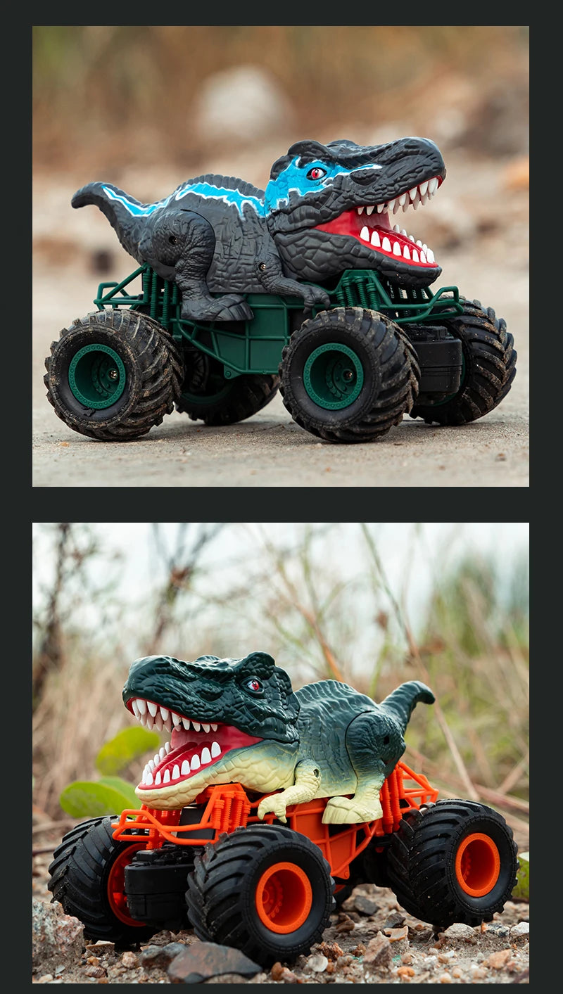 2.4G Dinosaur Atomized Spray Spraying Remote Control Climbing Car