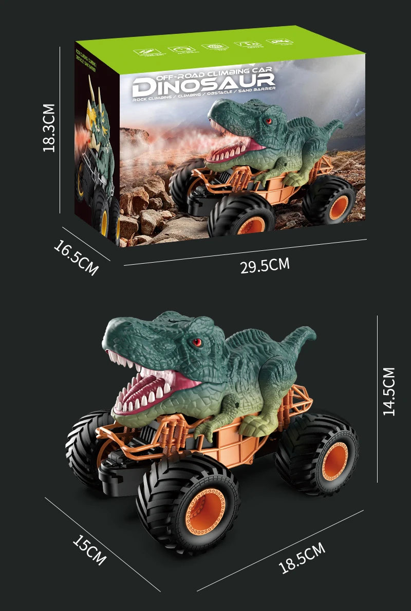 2.4G Dinosaur Atomized Spray Spraying Remote Control Climbing Car