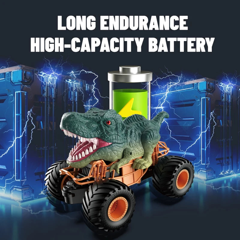 2.4G Dinosaur Atomized Spray Spraying Remote Control Climbing Car