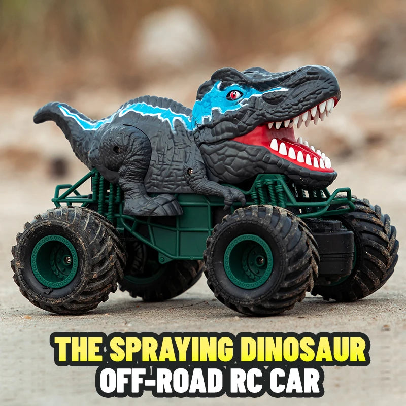 2.4G Dinosaur Atomized Spray Spraying Remote Control Climbing Car