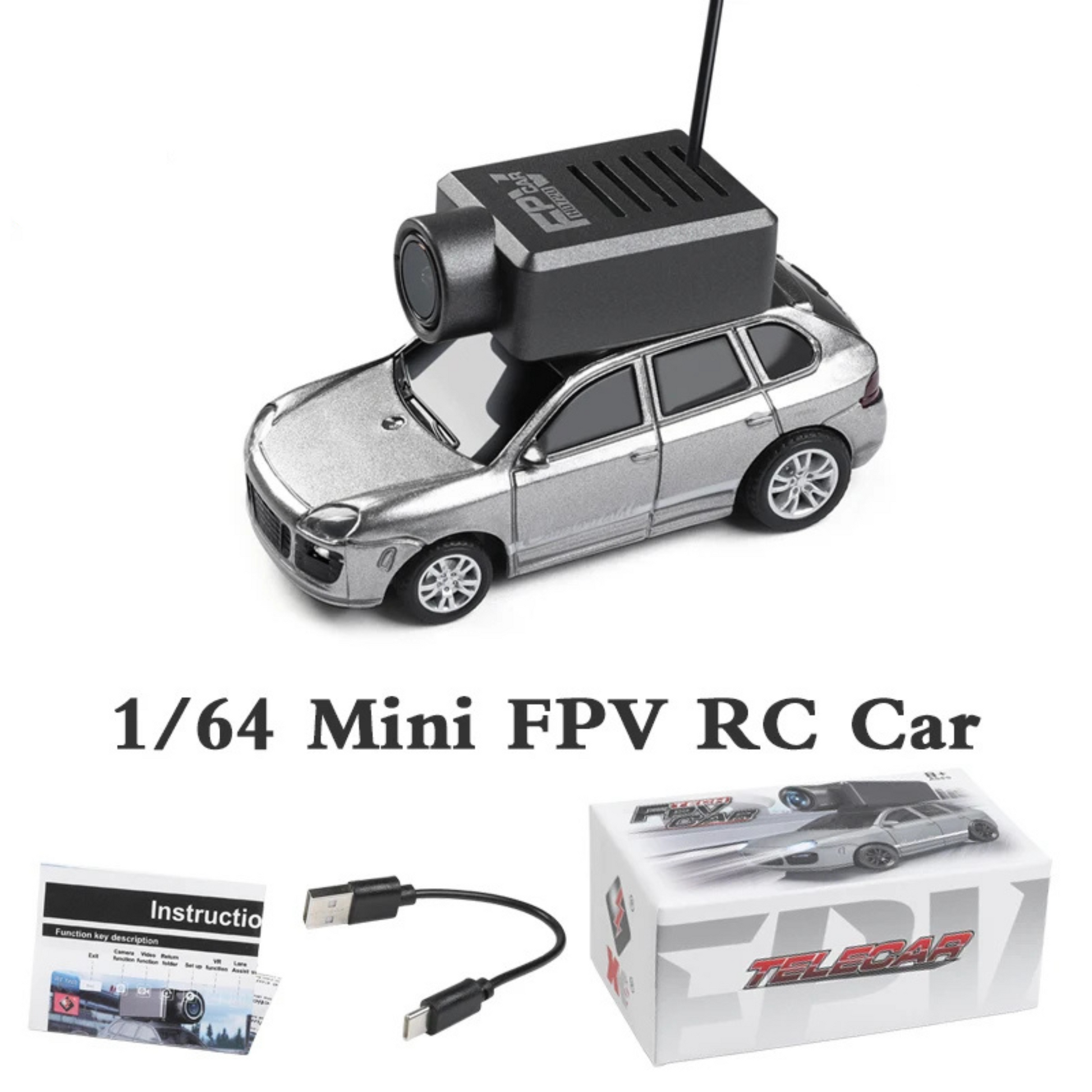 Mini RC Cars Toy with 720P FPV Camera Wifi APP Control