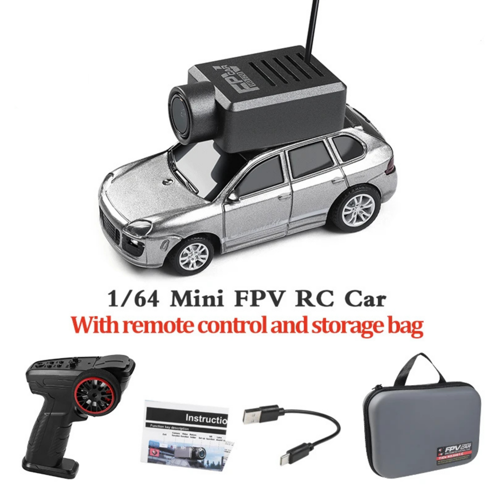 Mini RC Cars Toy with 720P FPV Camera Wifi APP Control