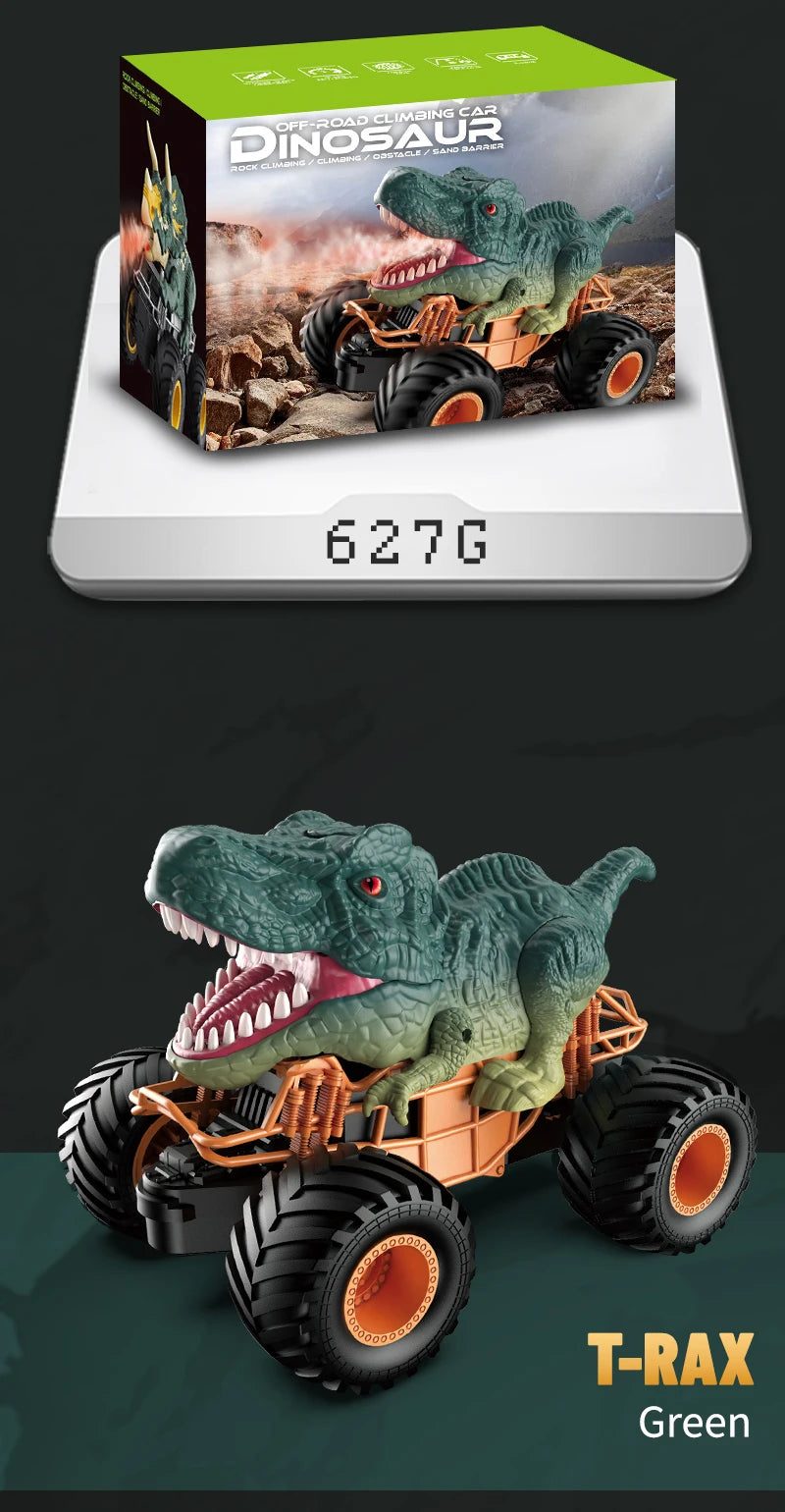 2.4G Dinosaur Atomized Spray Spraying Remote Control Climbing Car