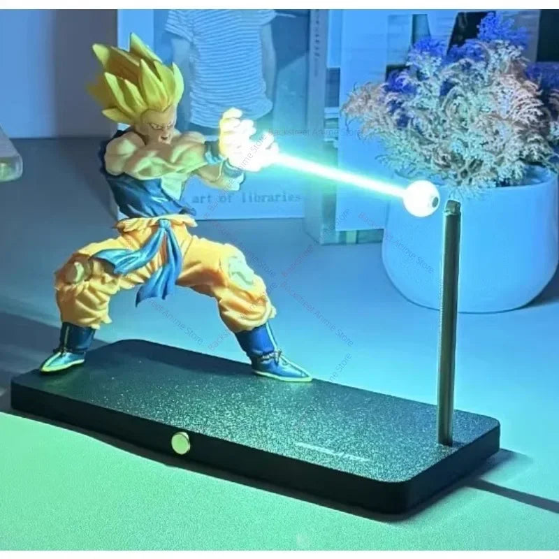 Dragon Ball Saiyan Son Goku Kamehameha Wave Night Light Decoration Ornament
