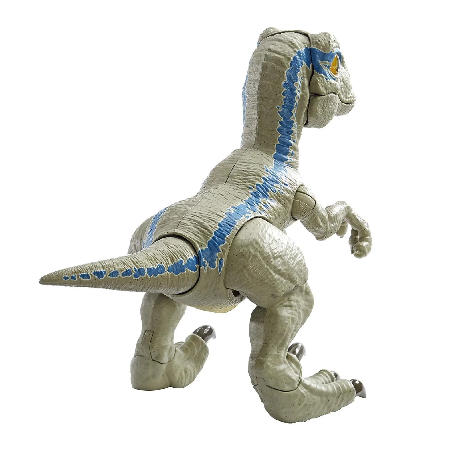 Original Dinosaur Model Blue Velociraptor Joints Move Toys for Boys