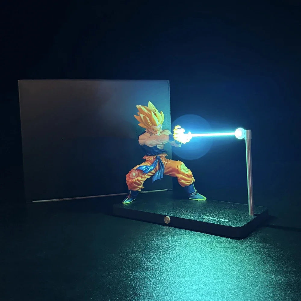 Dragon Ball Saiyan Son Goku Kamehameha Wave Night Light Decoration Ornament