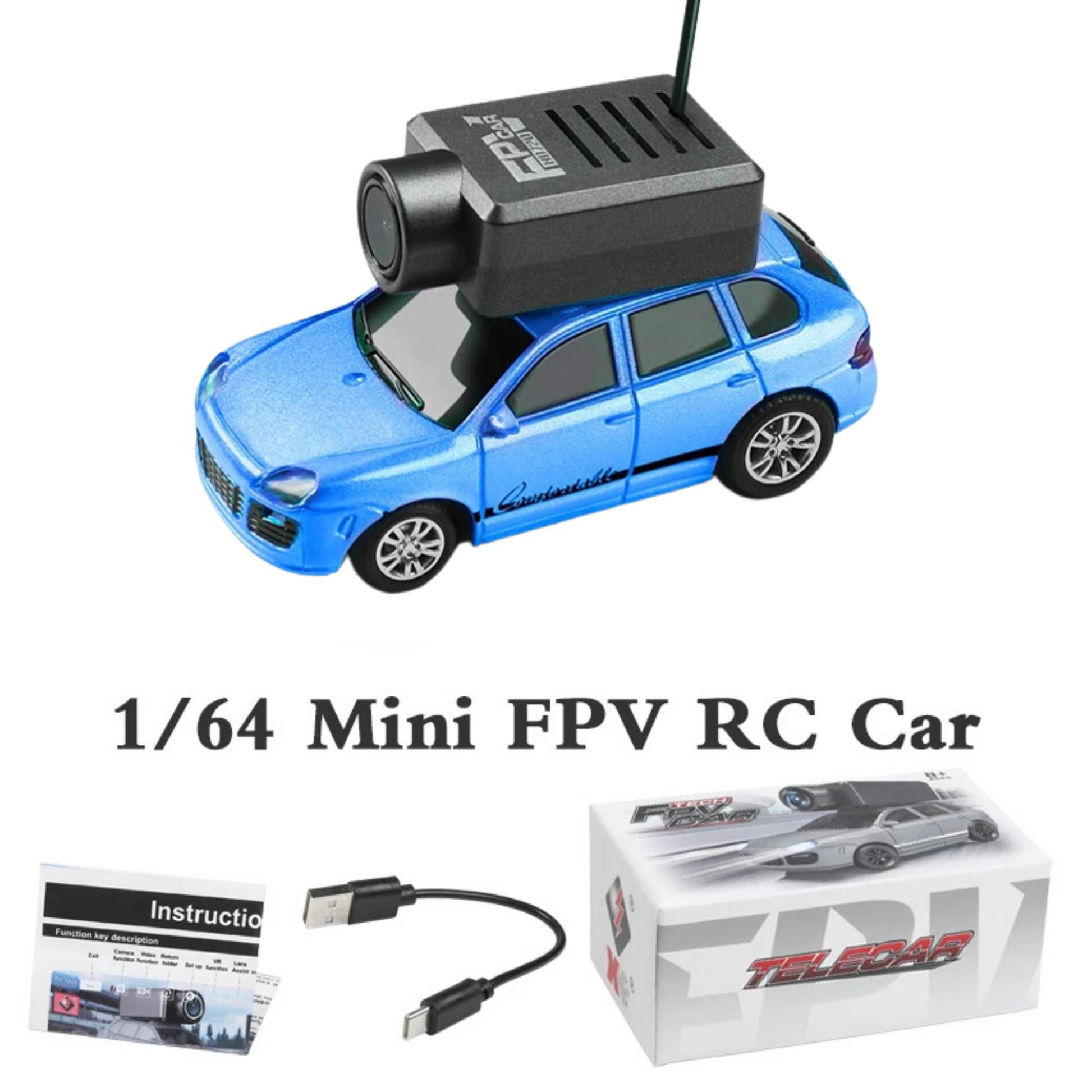Mini RC Cars Toy with 720P FPV Camera Wifi APP Control