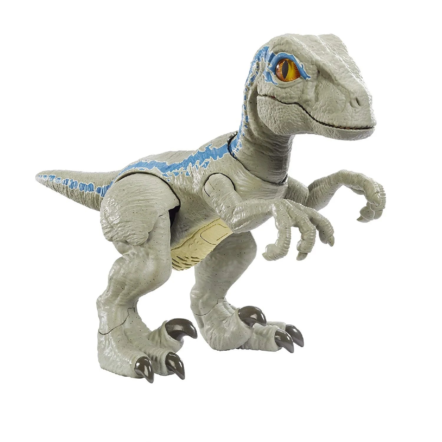 Original Dinosaur Model Blue Velociraptor Joints Move Toys for Boys
