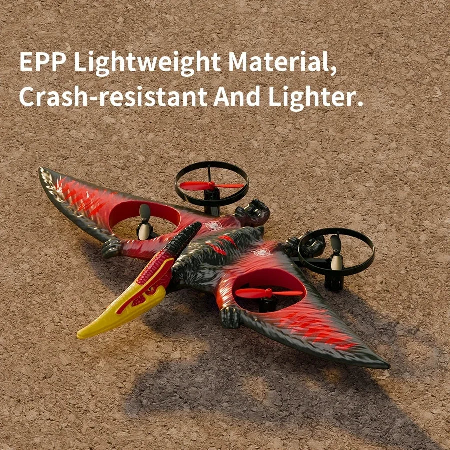 2.4G RC Dinosaur Aircraft Glider Wing Flyer Pterosaur RC Flying Toys