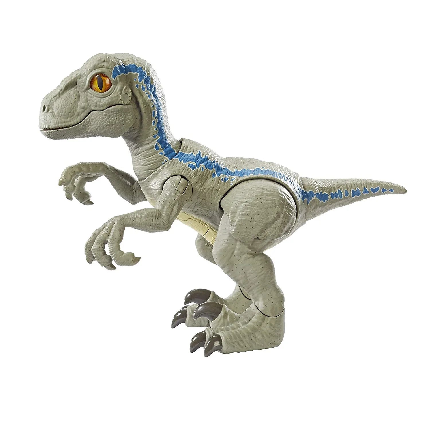 Original Dinosaur Model Blue Velociraptor Joints Move Toys for Boys