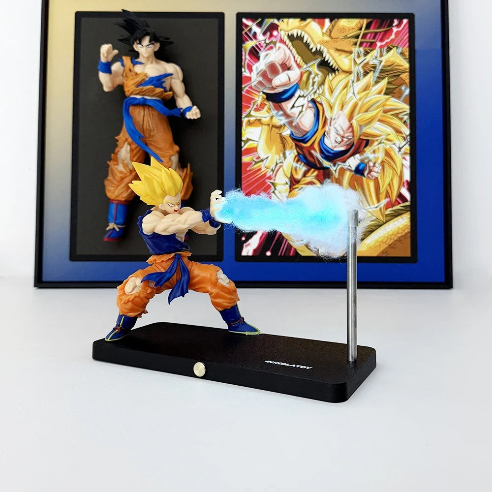 Dragon Ball Saiyan Son Goku Kamehameha Wave Night Light Decoration Ornament