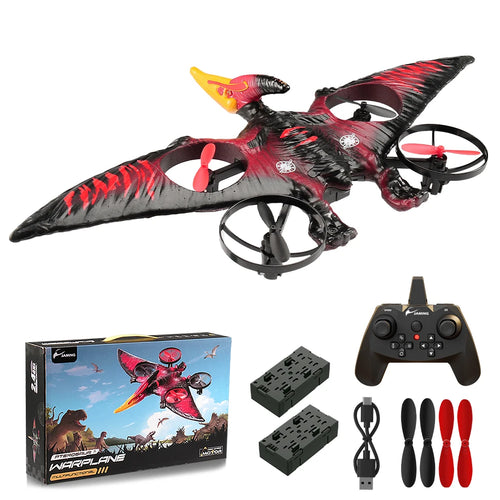 2.4G RC Dinosaur Aircraft Glider Wing Flyer Pterosaur RC Flying Toys