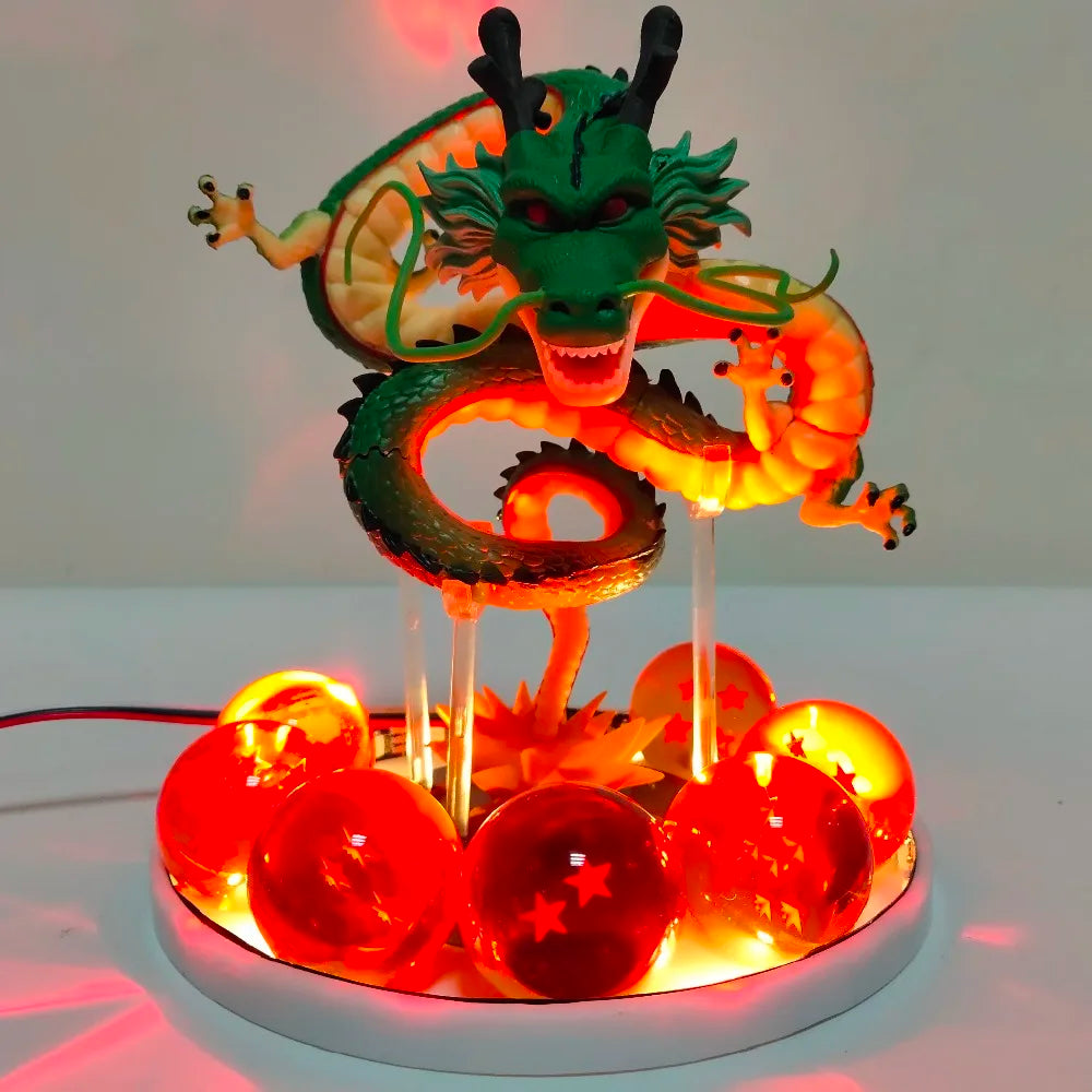 Dragon Ball Z Shenron Anime Action FiguresToys Crystal Balls Remote Control Shenlong