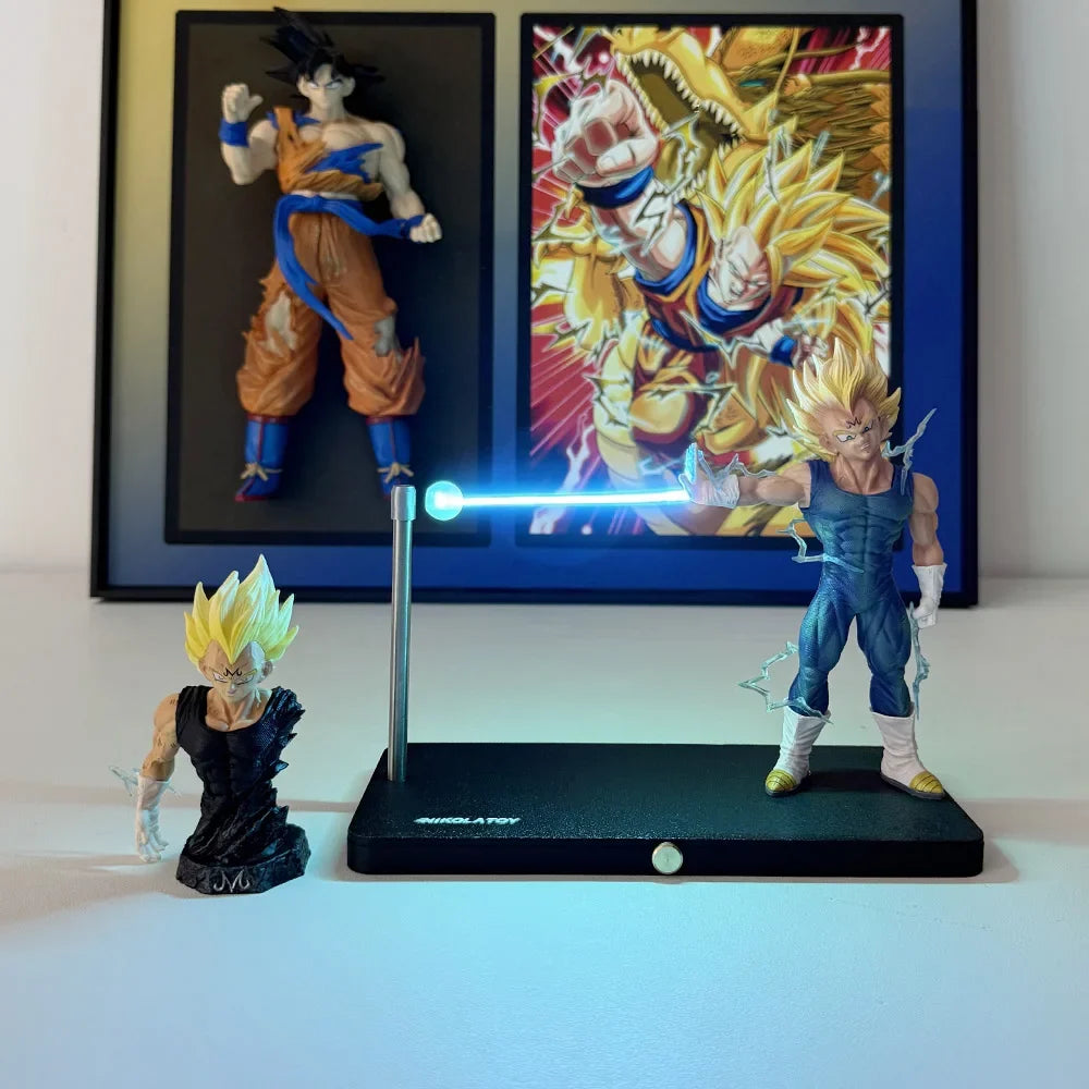 Dragon Ball Saiyan Son Goku Kamehameha Wave Night Light Decoration Ornament