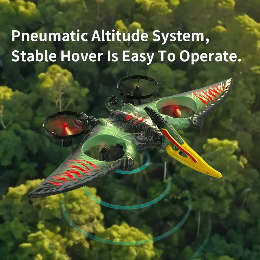 2.4G RC Dinosaur Aircraft Glider Wing Flyer Pterosaur RC Flying Toys