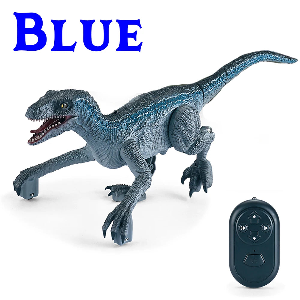Remote Control Jurassic Dinosaur Toys (With LED Light And Roaring)