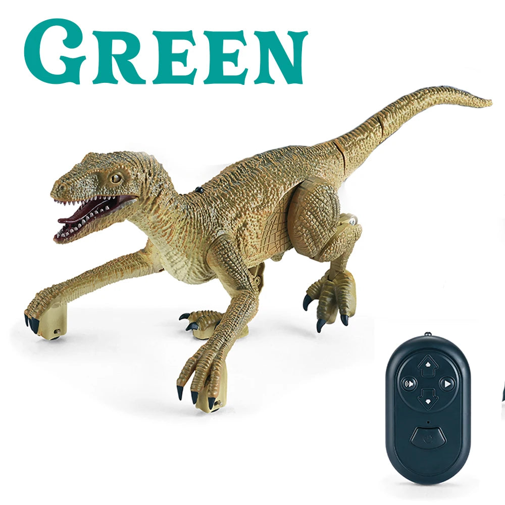 Remote Control Jurassic Dinosaur Toys (With LED Light And Roaring)